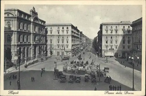 Napoli Neapel Piazza Borsa  / Napoli /