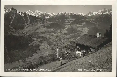 Raetikon Kapelljoch Gasthaus  / Oesterreich /