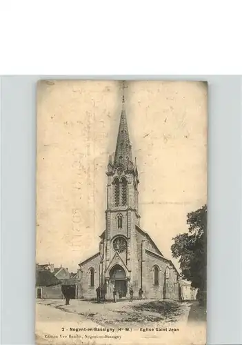Nogent Haute-Marne Eglise Saint Jean / Nogent /Arrond. de Chaumont