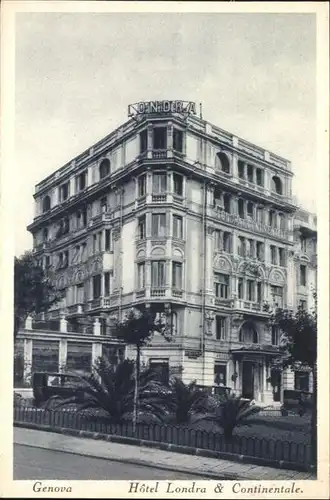 Genova Genua Liguria Hotel Londra Continentale / Genova /