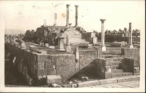 Timgad Ruines Romaines / Algerien /