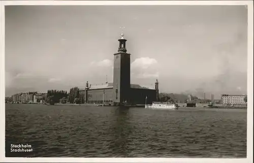 Stockholm Stadshuset Schiff / Stockholm /