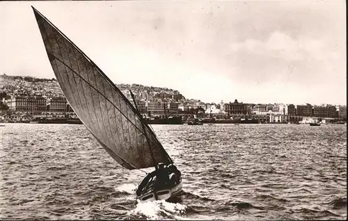 Alger Algerien Segelschiff / Algier Algerien /