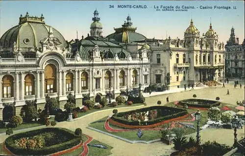 Monte-Carlo Facade Casino  / Monte-Carlo /