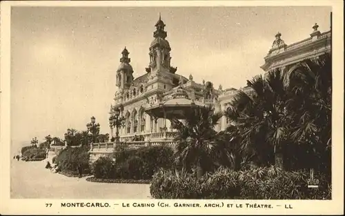 Monte-Carlo Casino Theatre / Monte-Carlo /