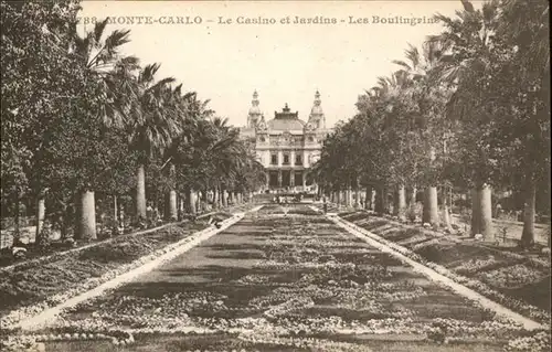 Monte-Carlo Casino Jardins  / Monte-Carlo /