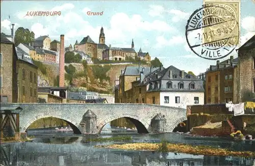 Luxembourg Luxemburg Bruecke / Luxembourg /