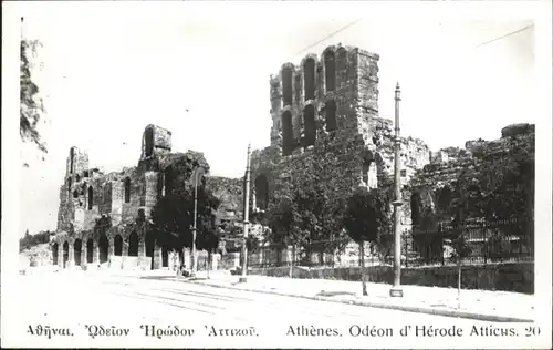 Athenes Odeon Herode Atticus / Griechenland /Griechenland