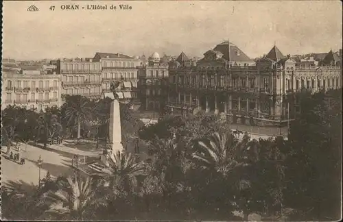 Oran Algerie Hotel de Ville  / Oran /