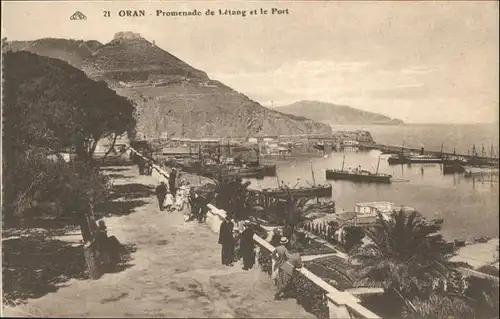 Oran Algerie Promenade Letang Port  / Oran /