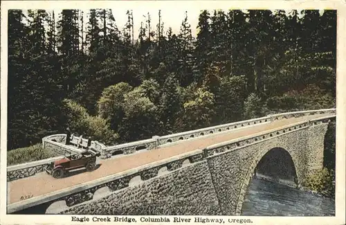 Oregon City Eagle Creek Bridge Columbia Highway  / Oregon City /