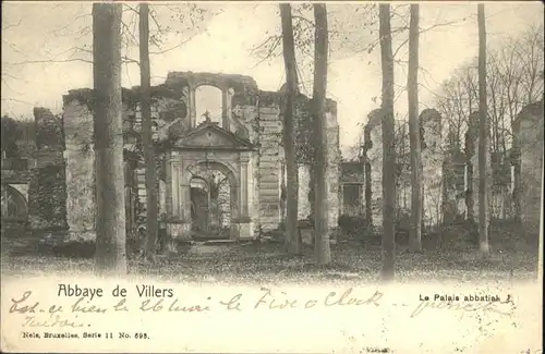 Abbay de Villers Palais abbatiak / Belgien /