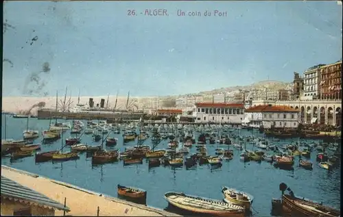 Alger Algerien Port / Algier Algerien /