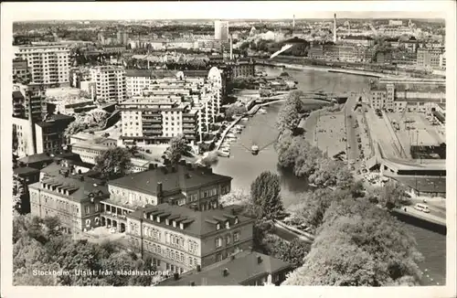 Stockholm Schiff Bruecke / Stockholm /