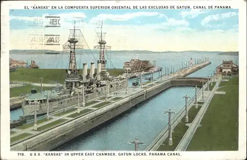 Canal de Panama Schiff / Panama /