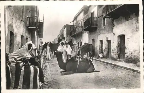 Bou-Saada Cite Bonheur Rue Rouville / Algerien /