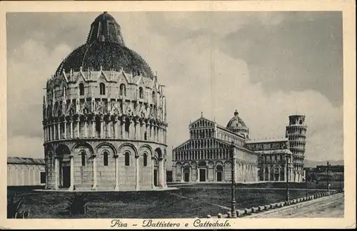 Pisa Battistero Cattedrale / Pisa /