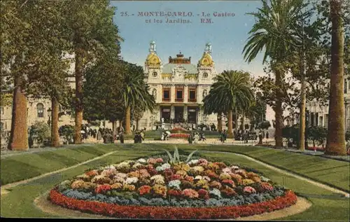 Monte-Carlo Casino Jardins / Monte-Carlo /