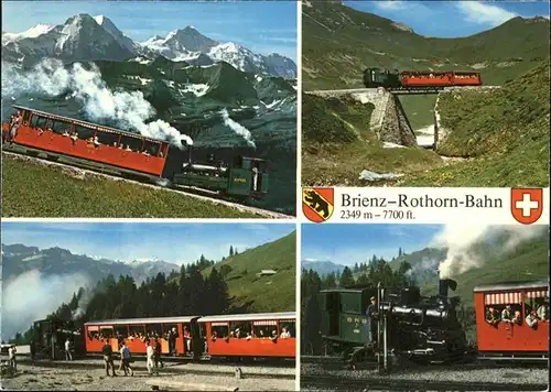 Rothorn Kulm Brienz Rothorn Bahn  / Rothorn Kulm /Bz. Interlaken