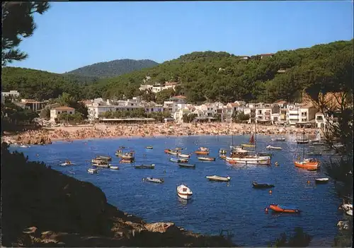 Costa Brava Tamariu Schiff  / Spanien /