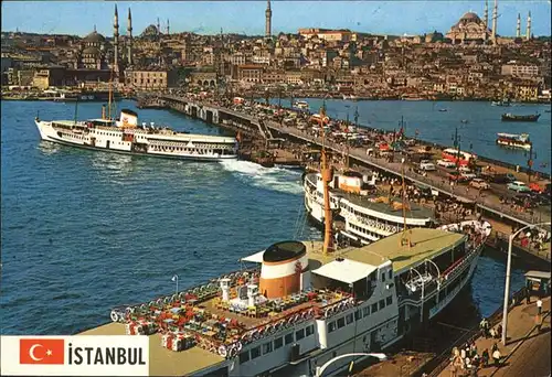 Istanbul Constantinopel Schiff / Istanbul /