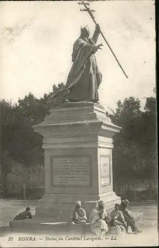 Biskra Statue Cardinal Lavigerie / Algerien /