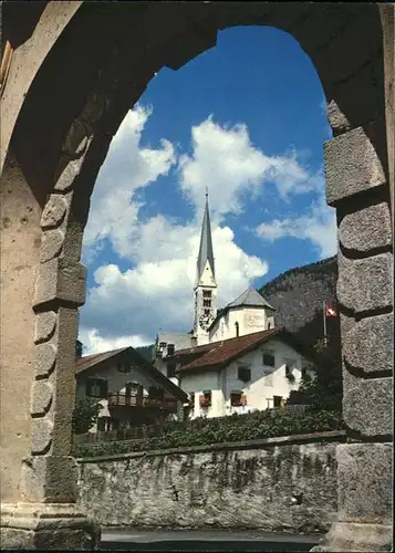 Zernez Eingang Schweizerischer Nationalpark /  /