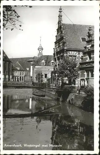 Amersfoort Westsingel Museum Bruecke / Amersfoort /