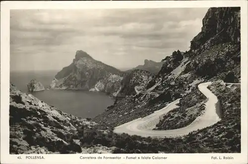 Pollensa Carretera de Formentor / Mallorca Spanien /