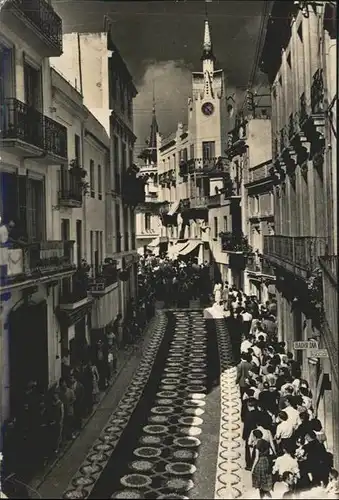 Sitges Alfombras de flores / Spanien /