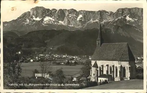 Hallein St Margarethen Kirche  Untersberg / Hallein /Salzburg und Umgebung