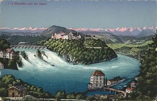 Rheinfall SH  / Rheinfall /Bz. Schaffhausen