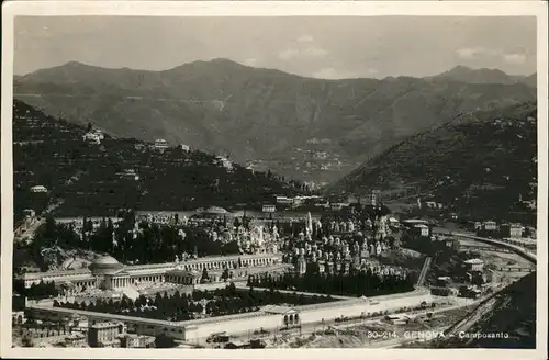 Genova Genua Liguria Camposanto / Genova /