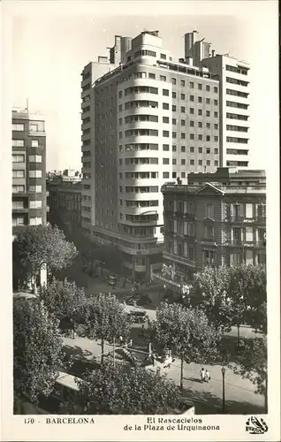 Barcelona Cataluna Plaza de Urquinaona / Barcelona /