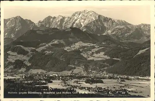 Hallein Duerrnberg Rossfeld Hohen Goell / Hallein /Salzburg und Umgebung