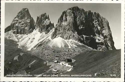 Sassolungo Maria Flora Passo Sella / Italien /