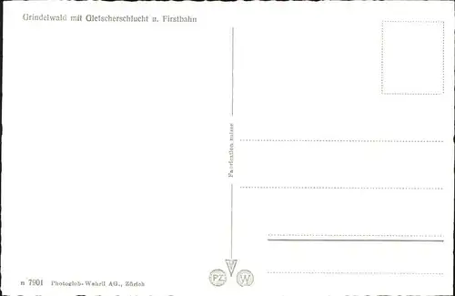 Grindelwald Sesselbahn / Grindelwald /Bz. Interlaken