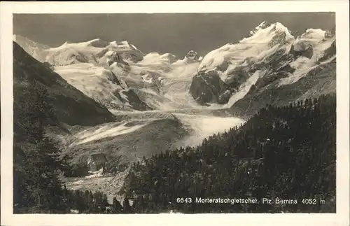 Piz Bernina Morteratschgletscher / Piz Bernina /Rg. Piz Bernina