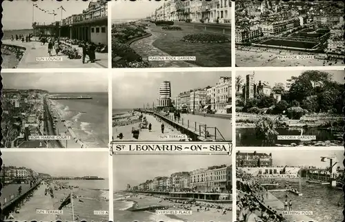 St Leonards on Sea Sun Lounge Bathing Pool Warrior Square / Grossbritannien /