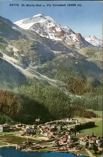 St Moritz GR Piz Corvatsch / St Moritz /Bz. Maloja