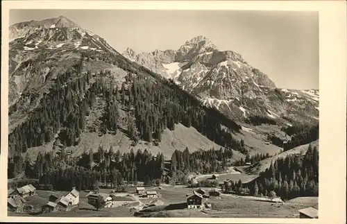 Mittelberg Kleinwalsertal Gasthof Noris Huette / Oesterreich /