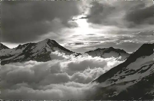 Saas-Fee Saas Tal Weissmies Portjengrat / Saas Fee /Bz. Visp