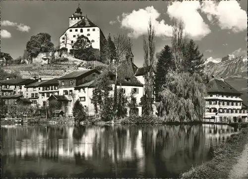 Werdenberg Schloss  Gasthaus Roessli / Werdenberg /Bz. Werdenberg