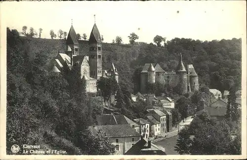 Clervaux Le Chateau et l'eglise / Clervaux /