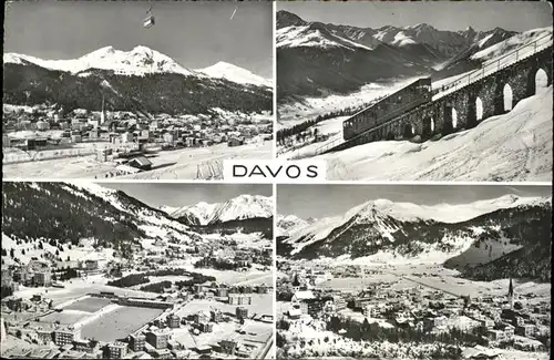 Davos GR im Winter / Davos /Bz. Praettigau-Davos