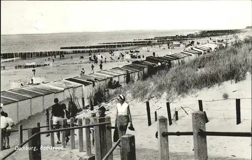 Domburg Badestrand / Niederlande /