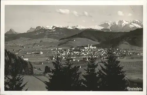 Einsiedeln SZ Ortsansicht / Einsiedeln /Bz. Einsiedeln