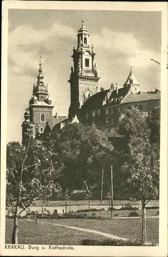 Krakau Burg Kathedrale / Polen /