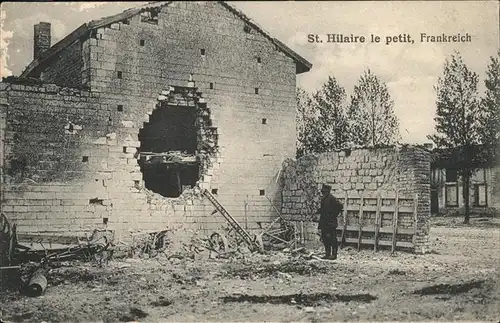 St Hilaire le petit La guerre 1914 /  /