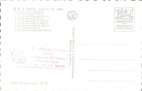 Wildkogelhaus venedigergruppe / Neukirchen am Grossvenediger /Pinzgau-Pongau